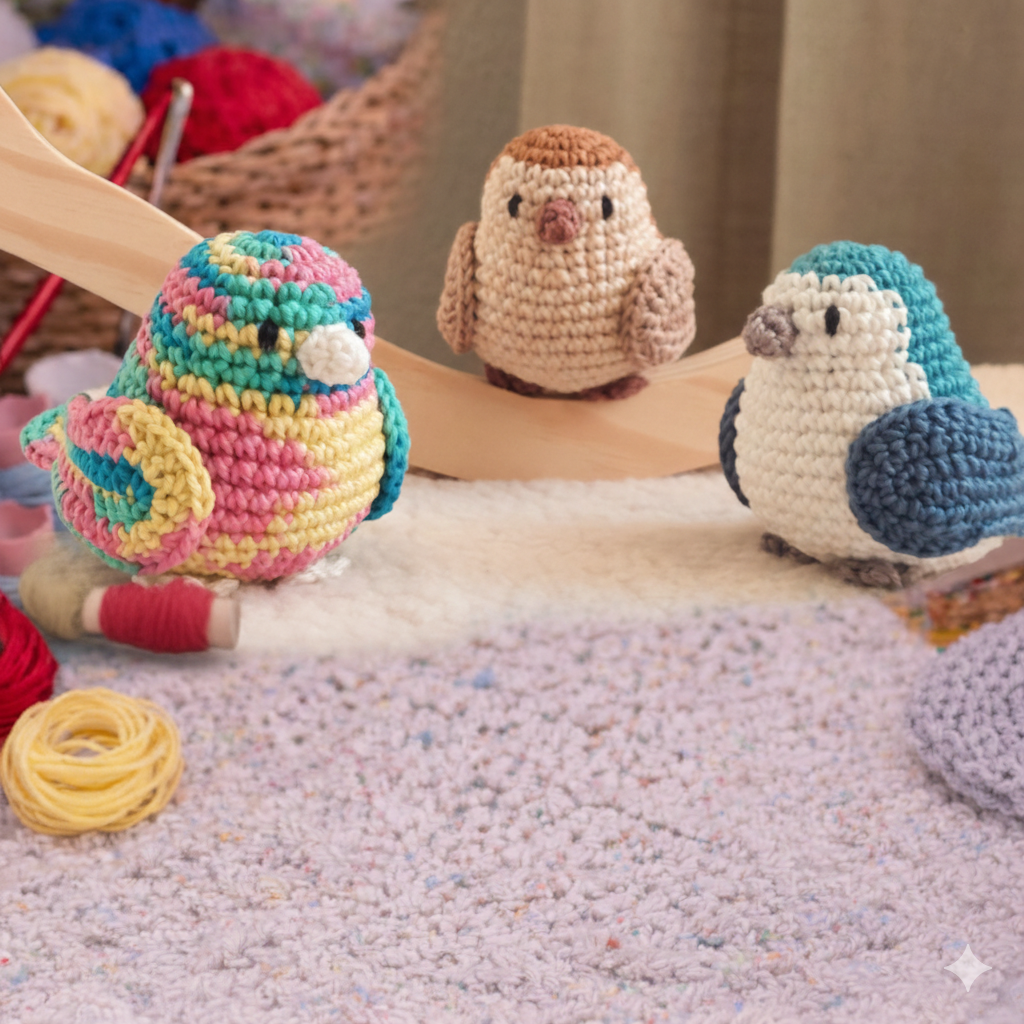 Bird Amigurumi Crochet Pattern