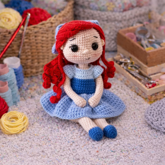 Ariel The Little Mermaid Amigurumi Crochet Pattern