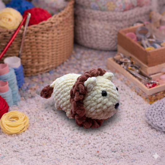 Beginner Plush Lion Amigurumi Pattern