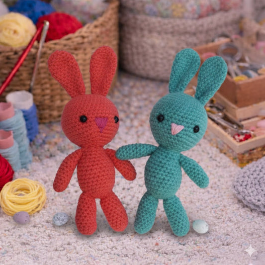 Bunny Amigurumi Crochet Pattern Output
