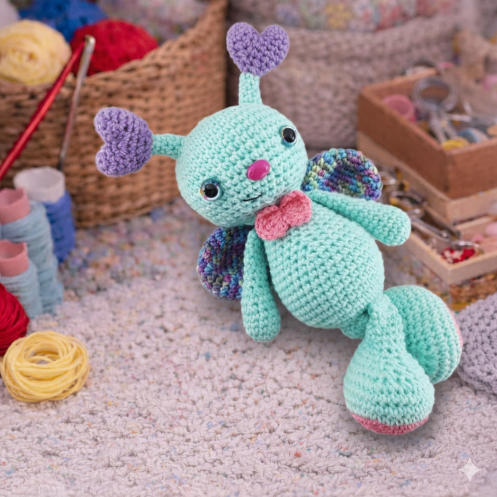 Butterfly Amigurumi Crochet Pattern