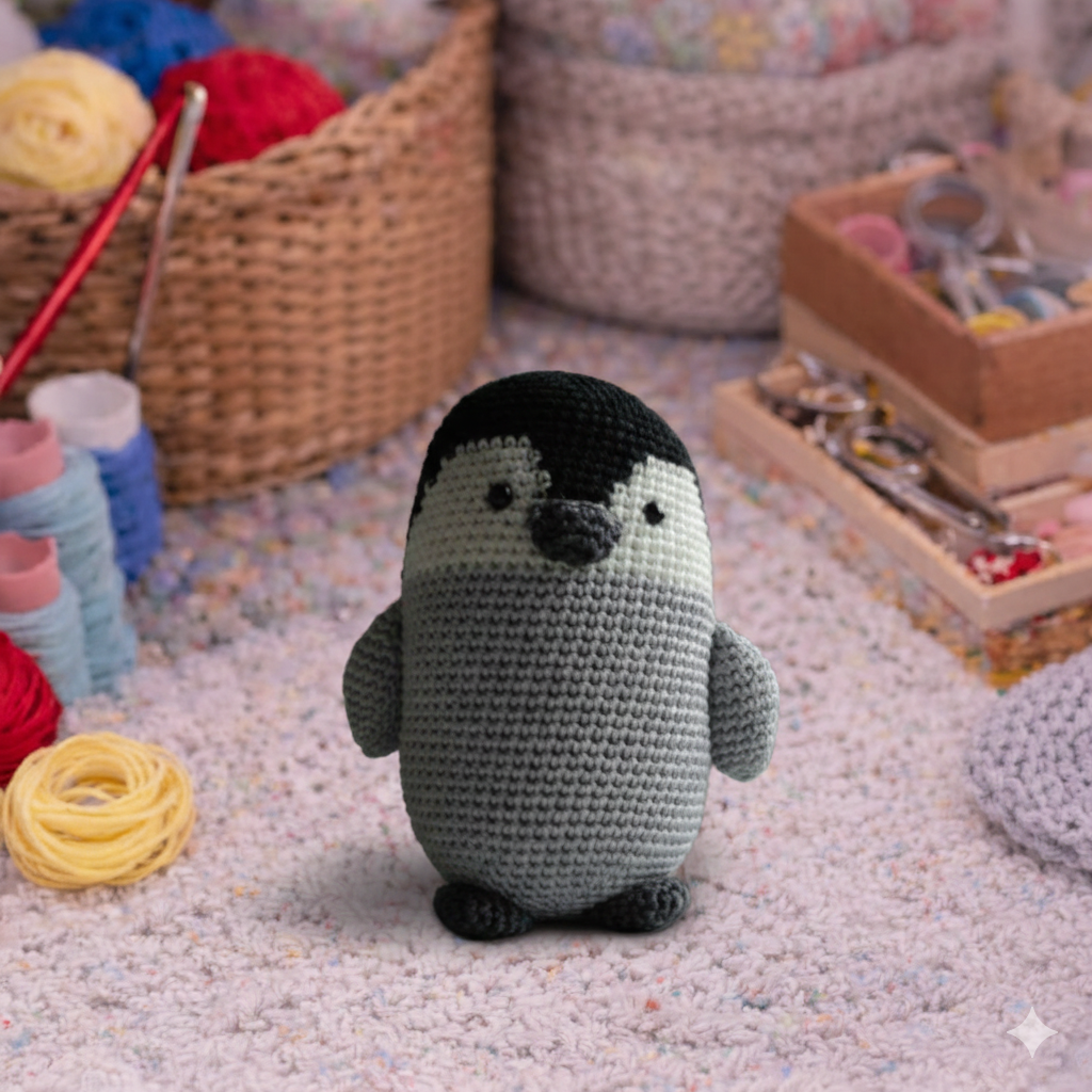Baby Penguin Amigurumi Crochet Pattern