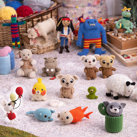 Amigurumi Crochet Pattern Collection PDF