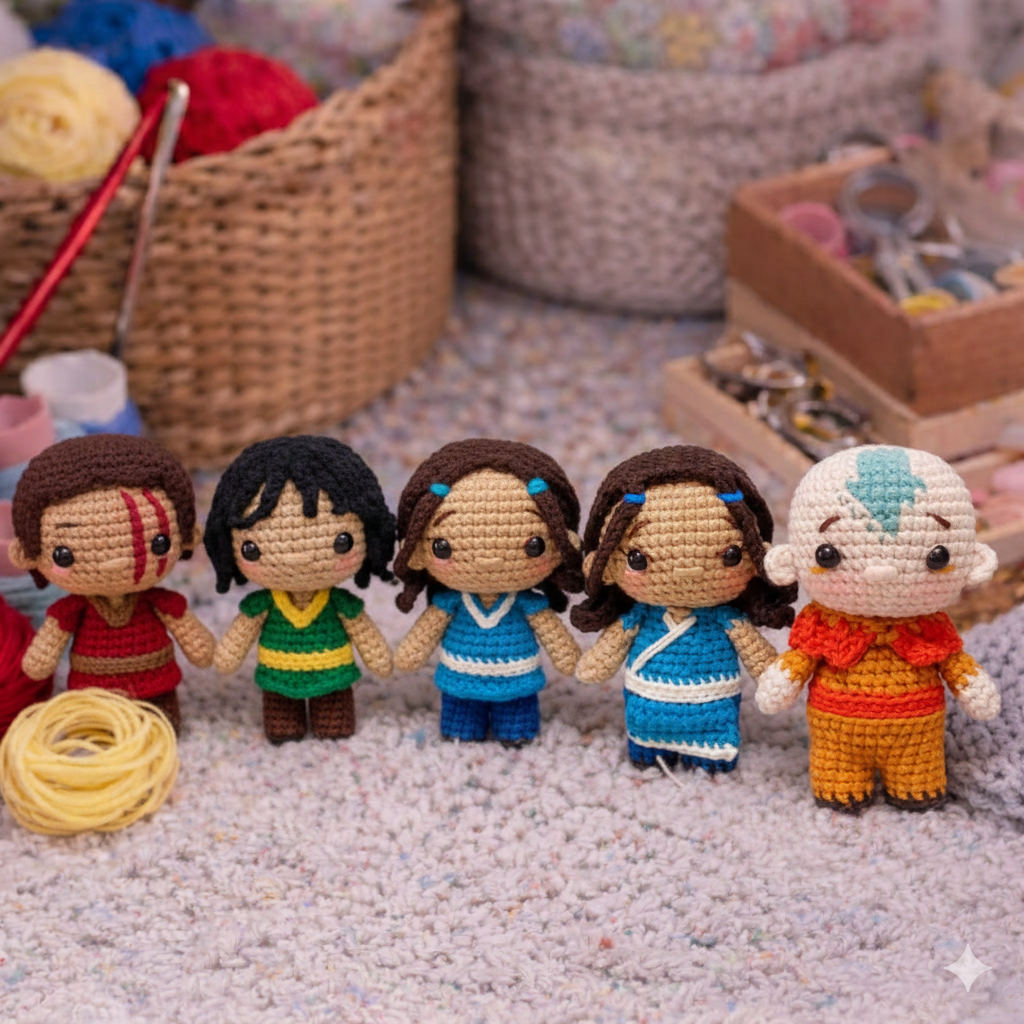 Avatar Amigurumi Crochet Pattern