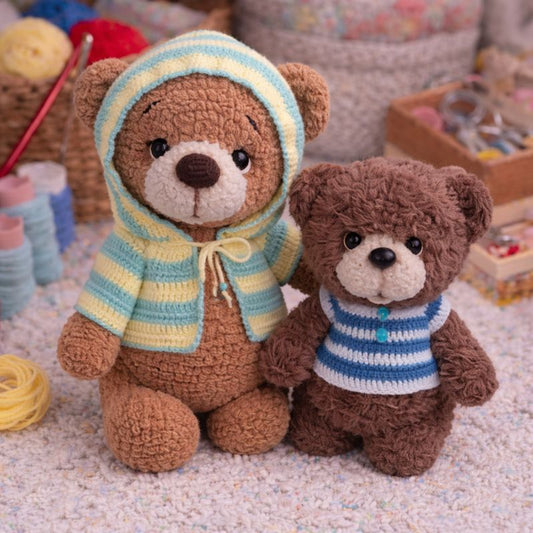 Bear Amigurumi Crochet Pattern No.7