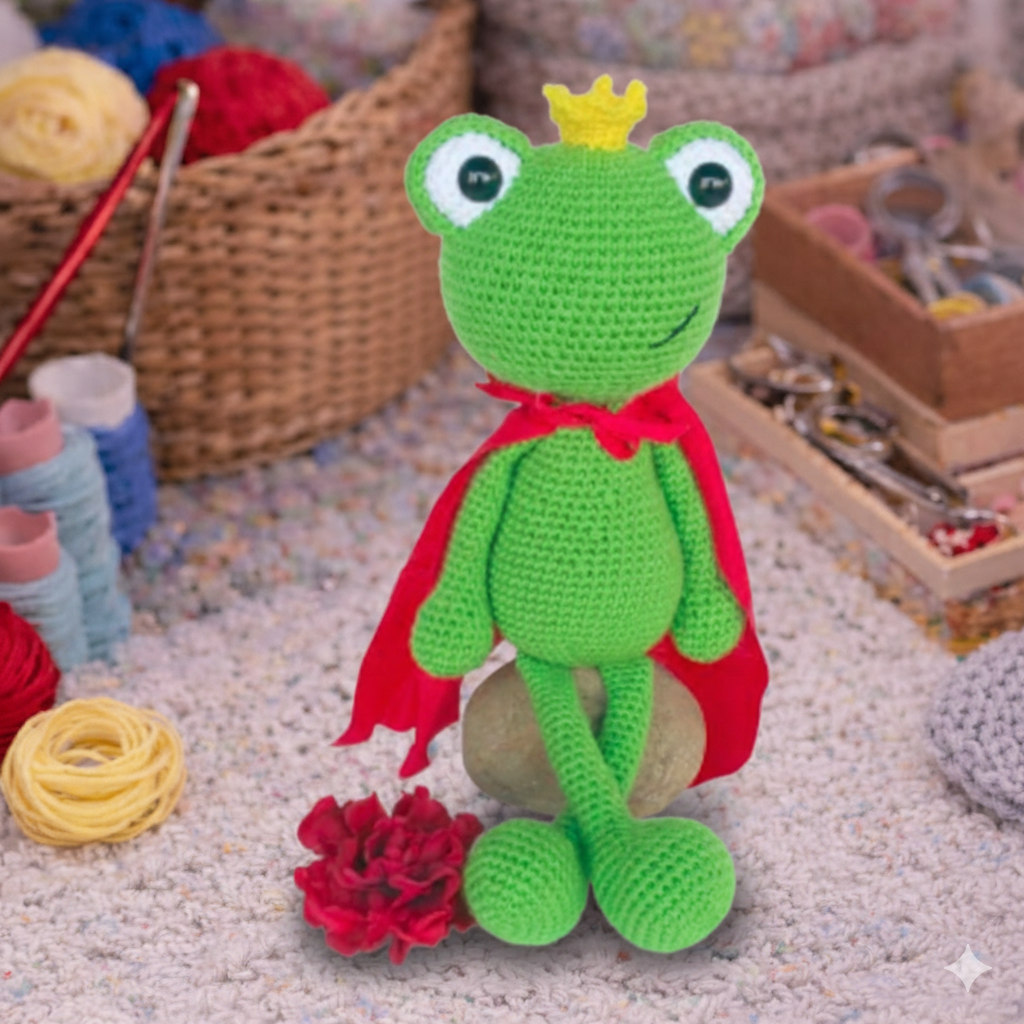 Frog Amigurumi Crochet Pattern